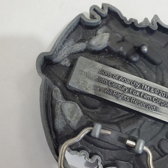 Sons of Anarchy Metal Belt Buckle Fan Gear Motorcycle Biker - Picture 5 of 7